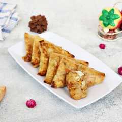 Sambosa atau Samosa Isi Ragout Tongkol (Kulit Lumpia)-レシピのメイン写真
