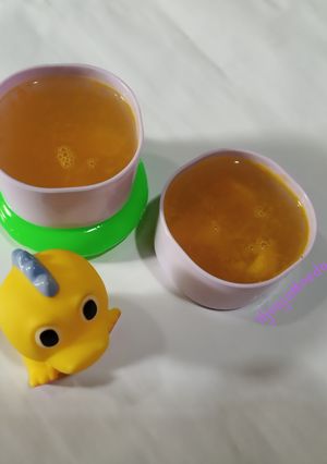 Foto resep Puding Jeruk Maizena (snack MPASI)
