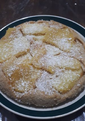 Una foto de Mini torta de manzana saludable