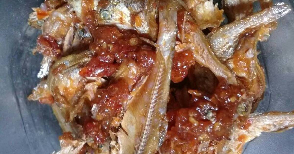 Resep Ikan Asin Bilis Pedas Manis Renyah Mudah Praktis Enak Dan Mudah Cookpad