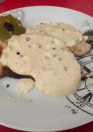 A picture of Pork Loin in Pepper Sauce.