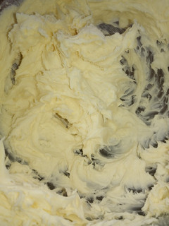 Una foto de Ganache de chocolate blanco