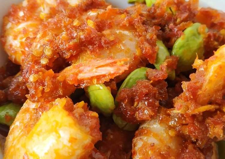 Resep Udang Pete Balado #5Resepterbaruku yang Sempurna
