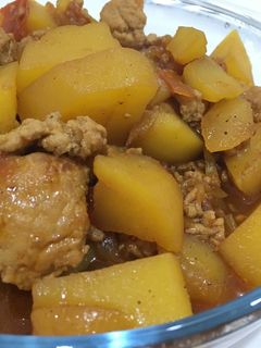 Foto resep Semur daging ayam giling dengan kentang enak dan mudah 👍