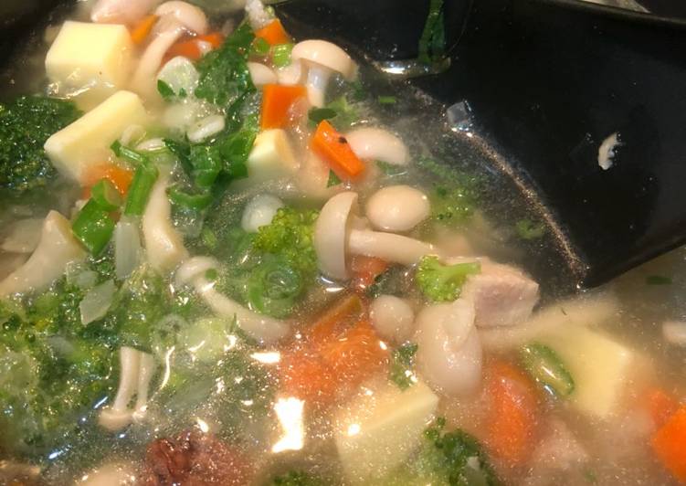 Resep Healthy Soup (Sup Sayur Sehat Batita), Enak Banget
