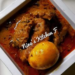 A picture of Ofe akwu.