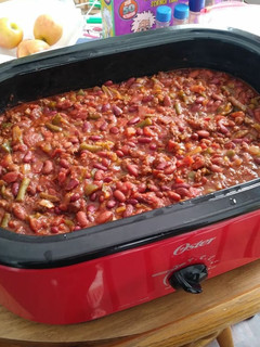A picture of Nessa's Prize Winning Chunky 3 Bean Chili.