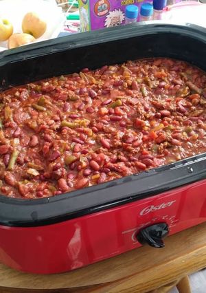 A picture of Nessa's Prize Winning Chunky 3 Bean Chili.