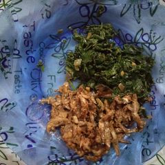 Mix Mrenda&Mtoo with Peanut Butter Omena A picture of Mix Mrenda&Mtoo with Peanut Butter Omena.