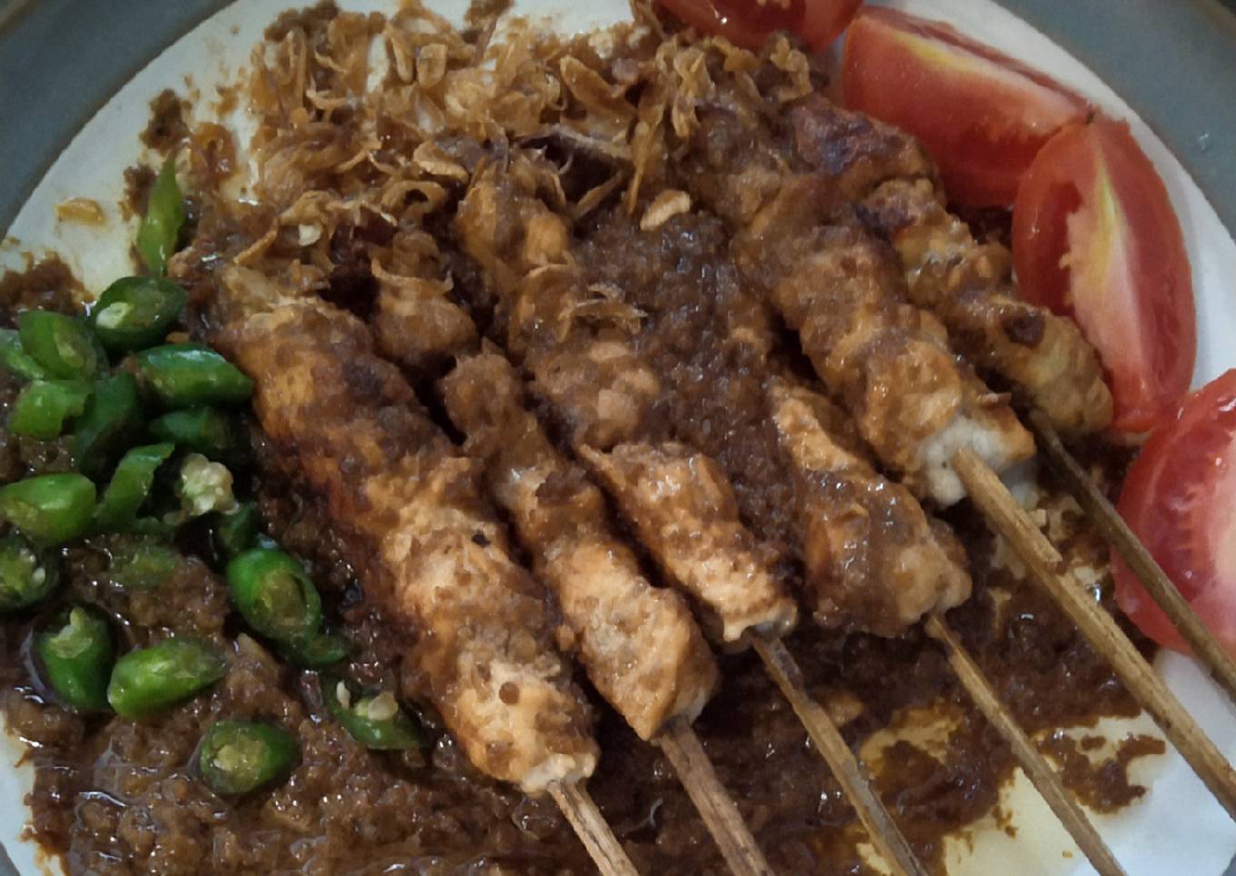 112.Sate Ayam Madura ala Aku