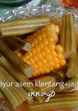 Foto resep Sayur asem klentang+jagung