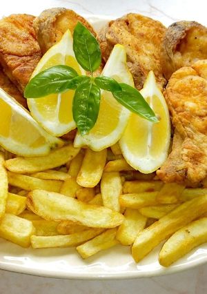 Harcsaszeletek sütve recept fotója