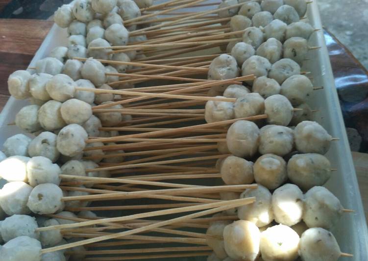 Bakso Tepung Simpel serasa Bakso Ayam