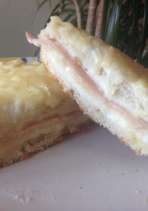 Una foto de Sandwich "Croque Monsieur"