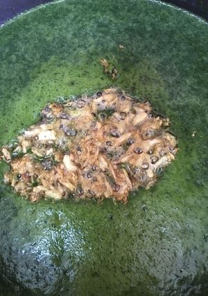 صورة لوصفة ملوخية مصرى على طريقتى (ادماااان)😋😋😋