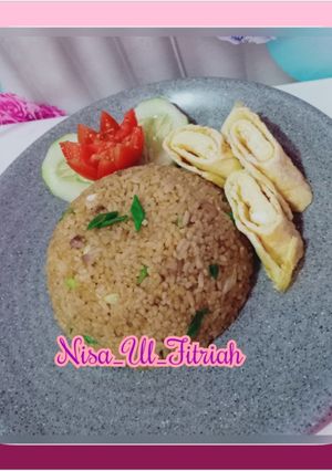 Foto resep Nasi goreng kecap bumbu iris praktis