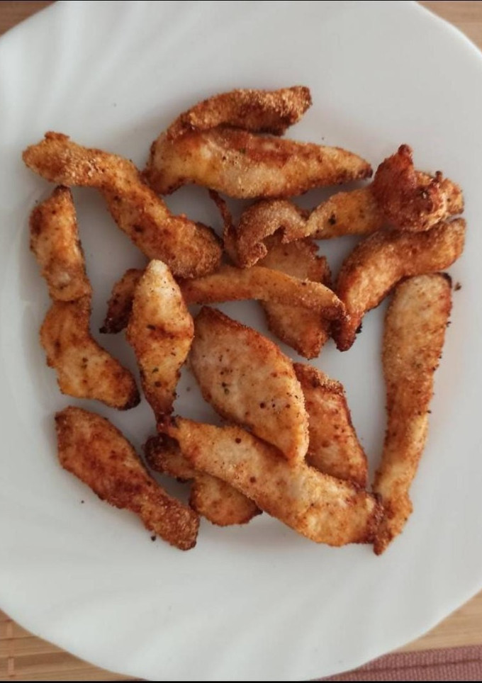 Una foto de Pollo en air fryer