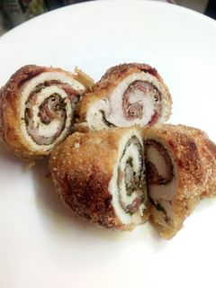 Foto di Involtini di pollo al pesto