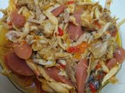 Gambar ayam sosis sapi
