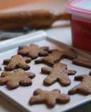 Galletas de jengibre y canela