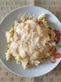 Fideos a lo Alfredo