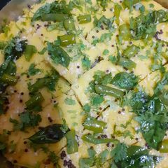 A picture of Soy Khaman Dhokla.