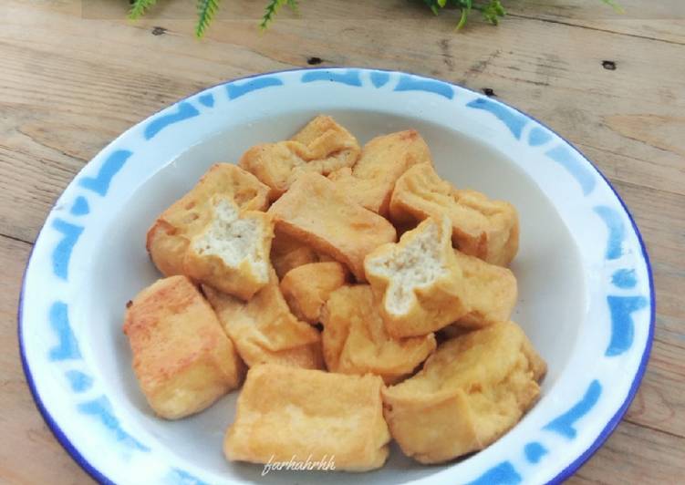 Tahu Susu Bandung (Homemade)