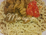 Mie Ayam Bumbu Jawa Simple