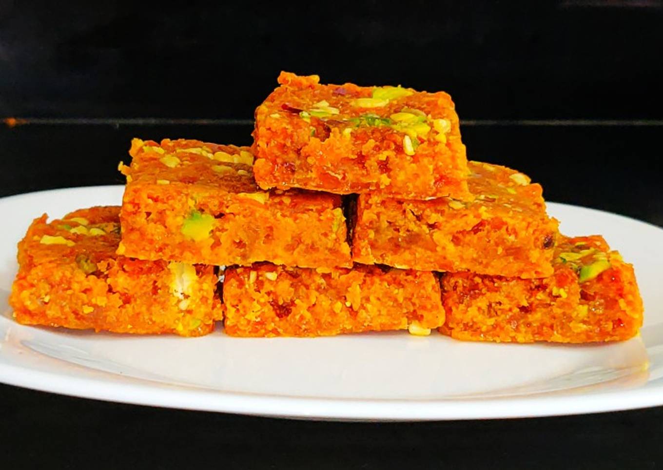 Carrot barfi