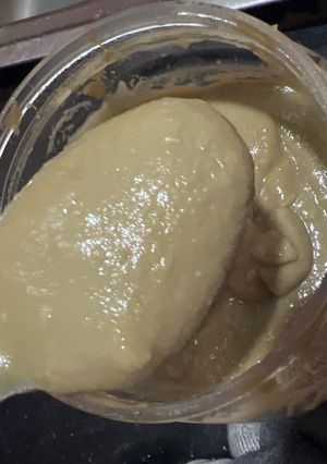 A picture of Cappuccino custard.