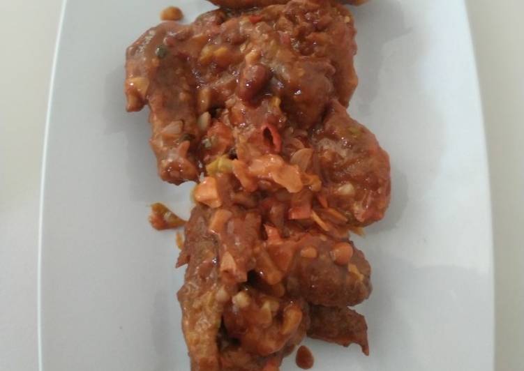 Cara Membuat Chicken spicy Wing, Sempurna