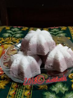 Foto resep Putu ayu ubi ungu