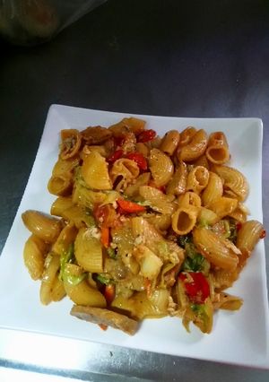 Foto resep Seblak macaroni praktis