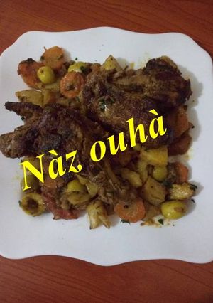 صورة لوصفة اجنحة دجاج محمرة في الكوكوت