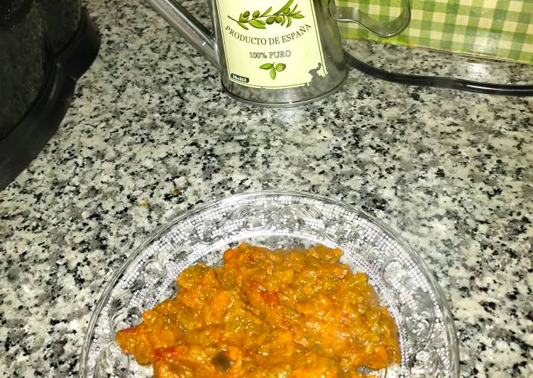 Alboronía o pisto andaluz en Mambo