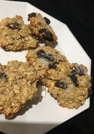 Una foto de Galletitas de avena y manzana