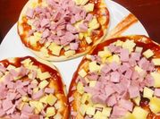 Una foto de pizza para niños