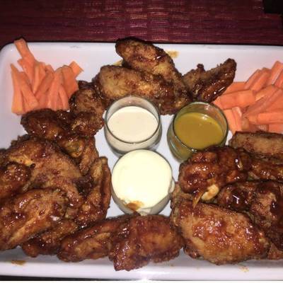 BBQ wings (alitas bbq) Receta de Maria Elisa Chacon Aguilar- Cookpad