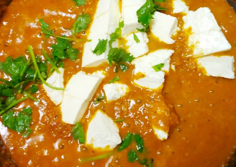 How to Make Homemade Paneer butter masala