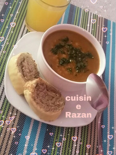 صورة لوصفة حريرة جزائرية بي الأرز
