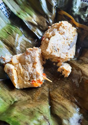 Foto resep Pepes Tahu Teri Bumbu Iris