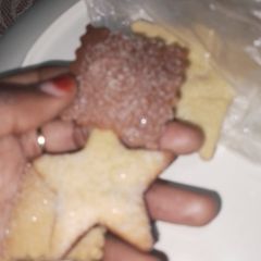 Vanilla And chocolate biscuit (بسكوت الفانيلا والكاكاو) A picture of Vanilla And chocolate biscuit (بسكوت الفانيلا والكاكاو).