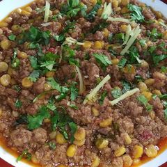 A picture of Qeema chane ki daal.