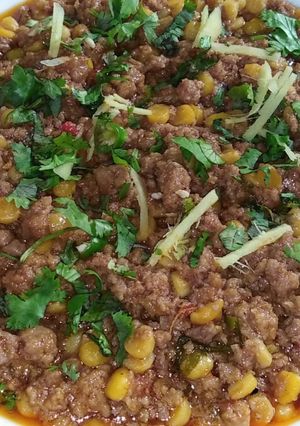 A picture of Qeema chane ki daal.