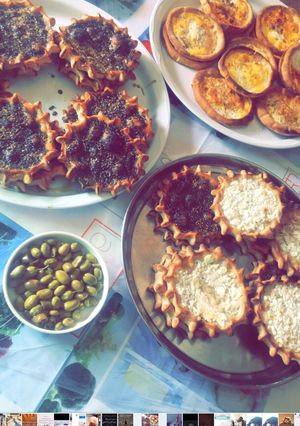 صورة لوصفة مناقيش الزعتر