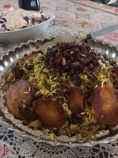 عکسی از دستور مخلوط پلو