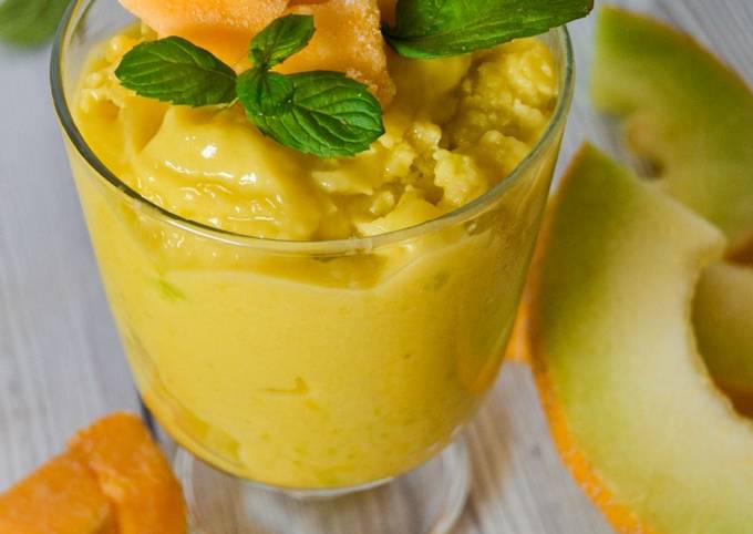 Mango-Melonen-Eiscreme Rezept von Zuckerchaos - Cookpad