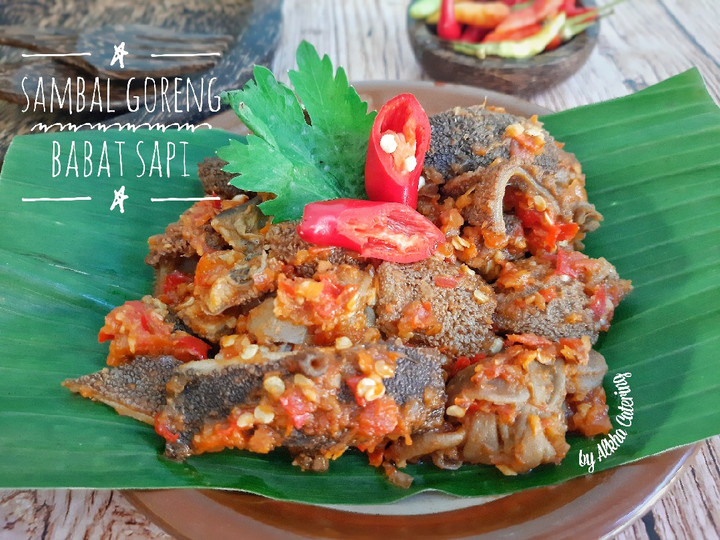 Anti Ribet, Bikin Sambal Goreng Babat Sapi Sederhana Dan Enak