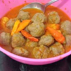 Bakso mercon রেসিপির প্রধান ছবি