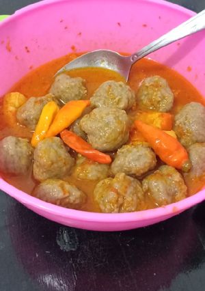 Foto resep Bakso mercon